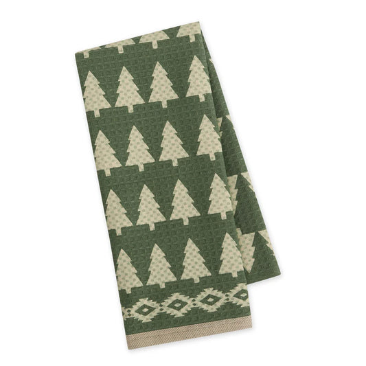 Trees Waffle Dishtowel