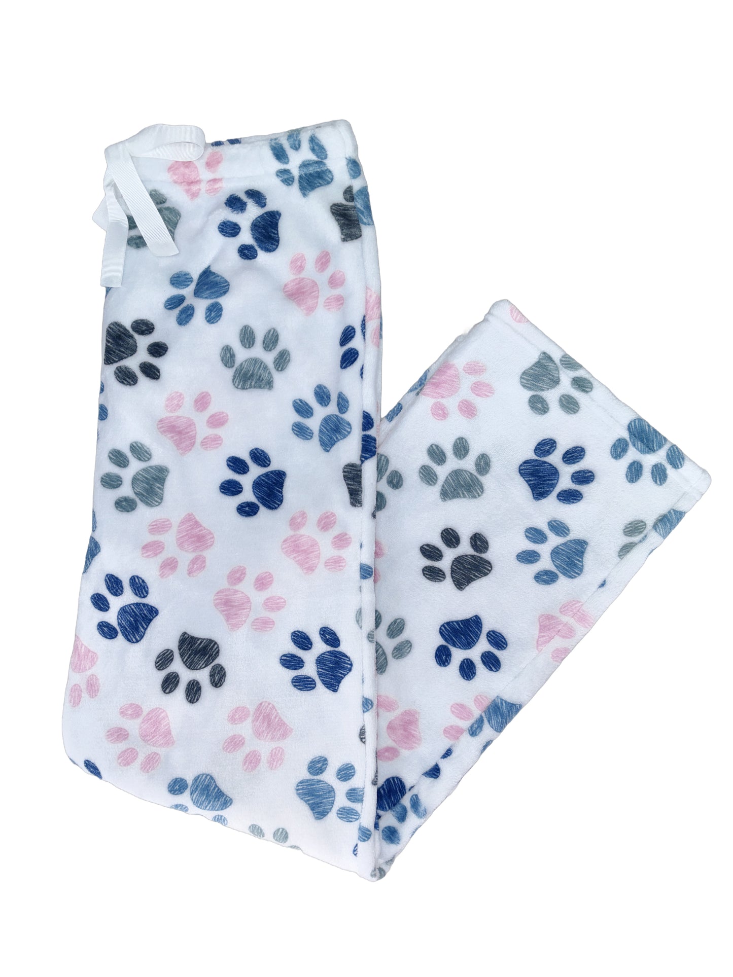 Paw Print Fleece Pants