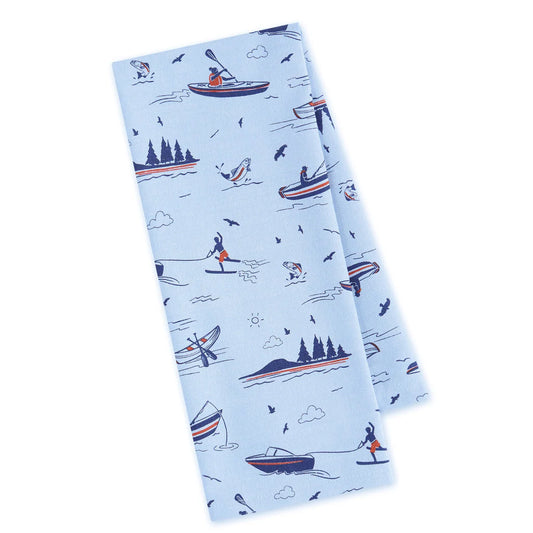 Lake Life Dish Towel