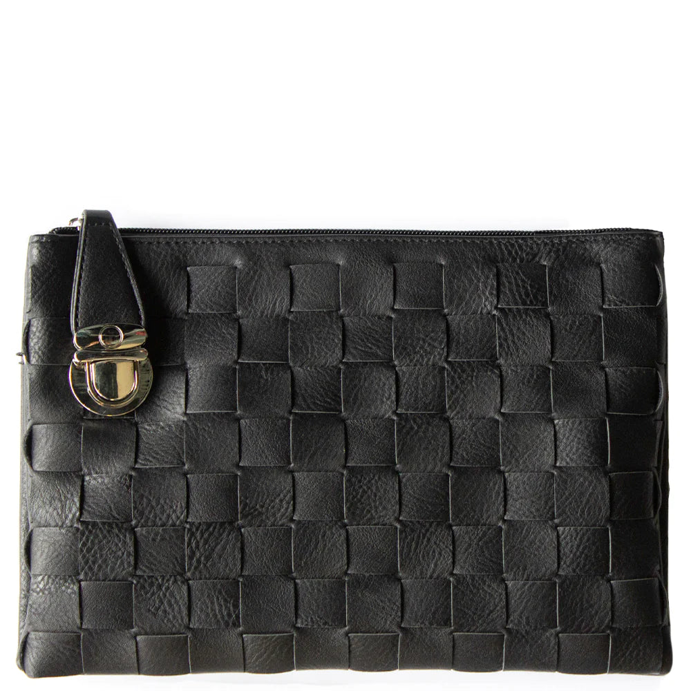 Nancy Basket Weave Handbag