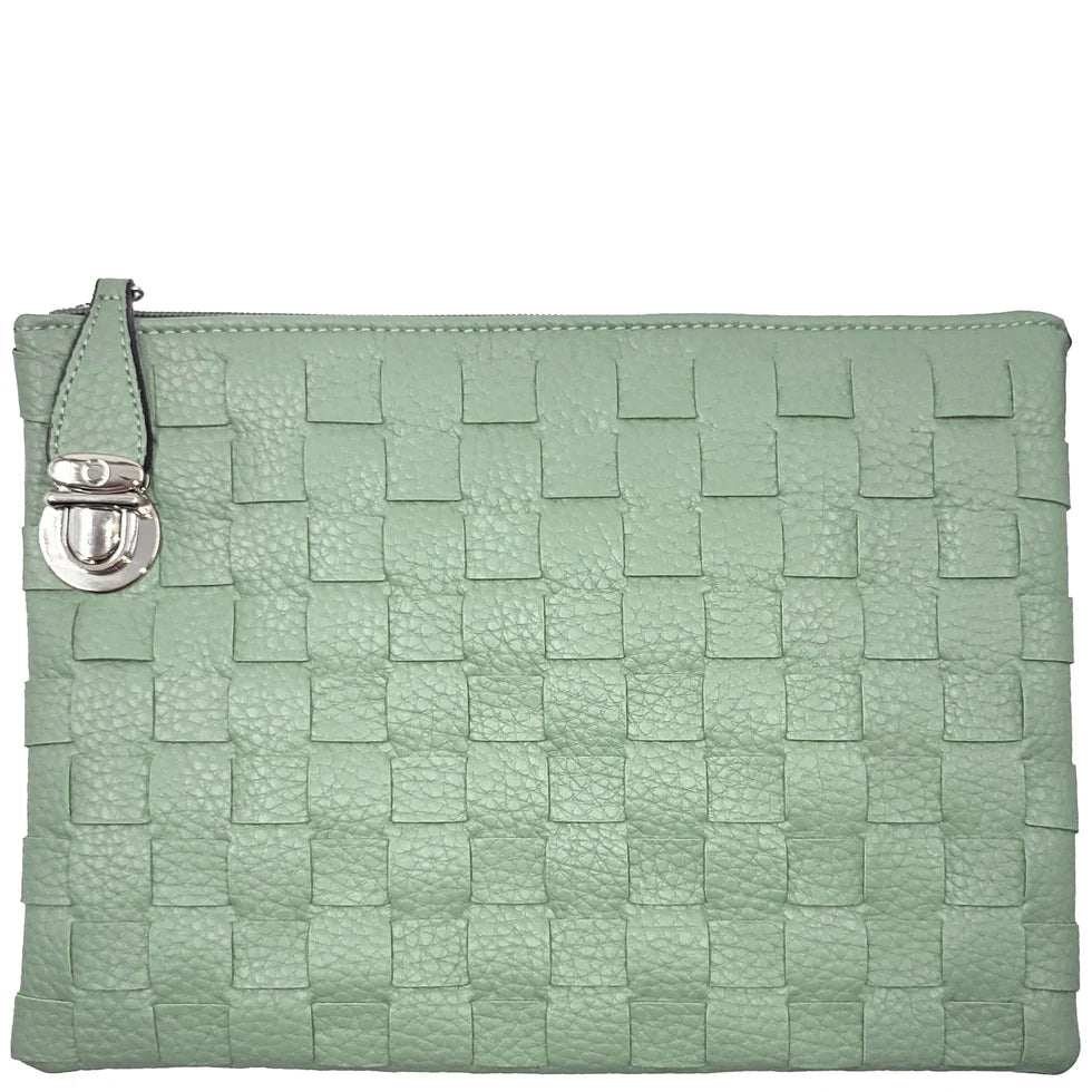 Nancy Basket Weave Handbag