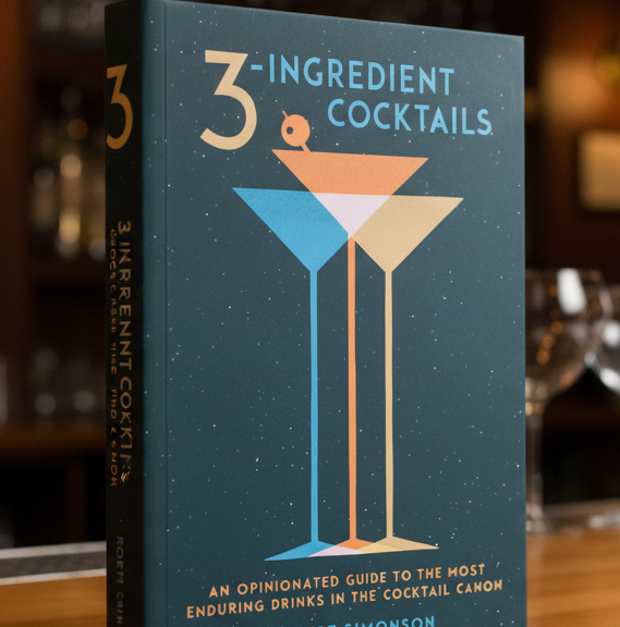 3 Ingredient Cocktails Book