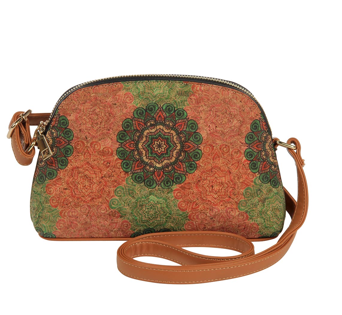 Cork Dome Crossbody Bag