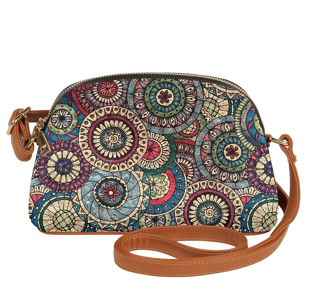 Cork Dome Crossbody Bag