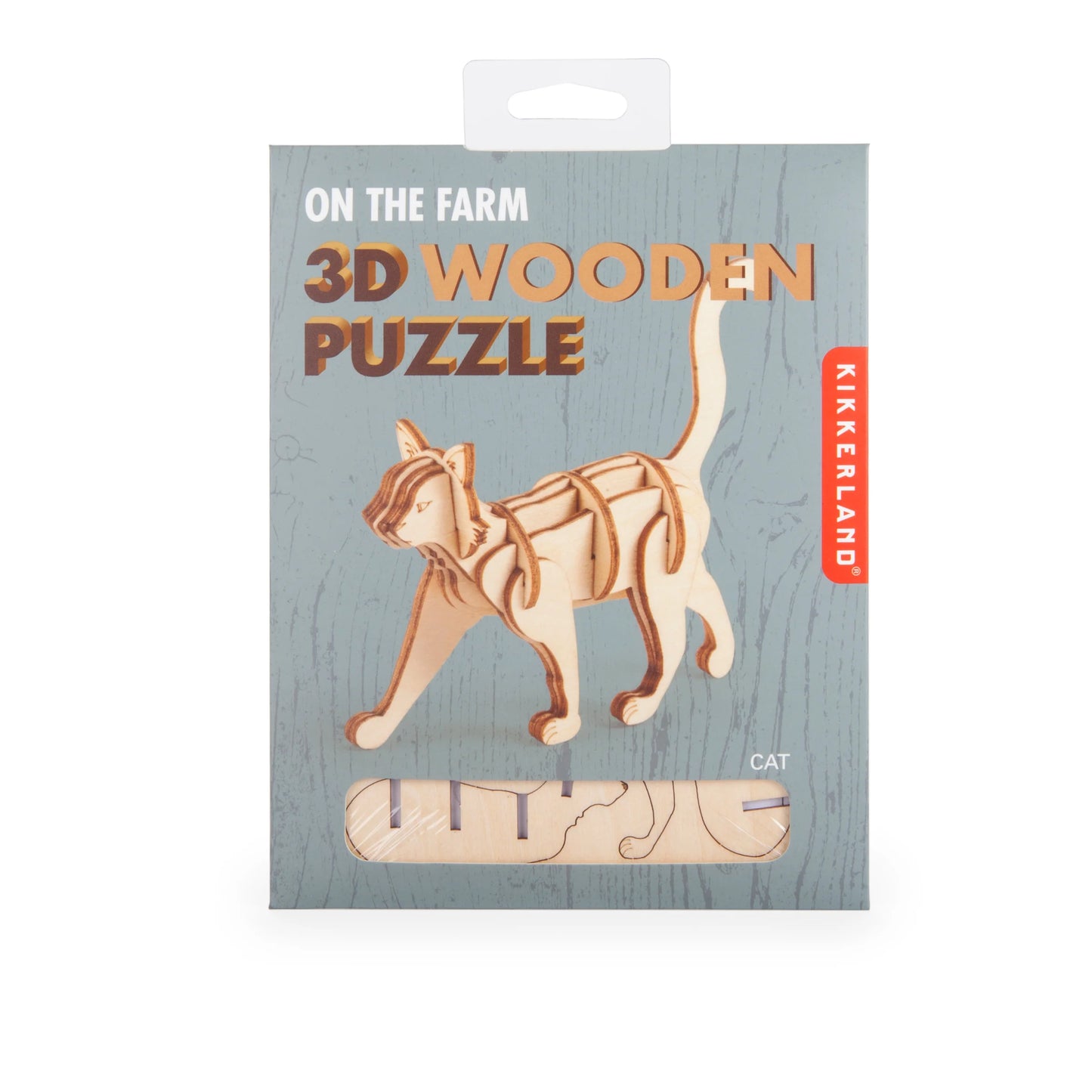 Small 3D Wooden Puzzle