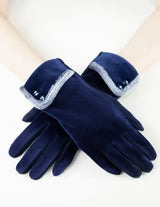 Olivia Velvet Gloves
