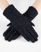 Anna Shimmering Tweed Gloves