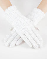 Anna Shimmering Tweed Gloves