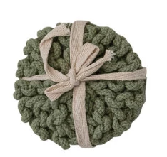 Crocheted Coaster Set of 4