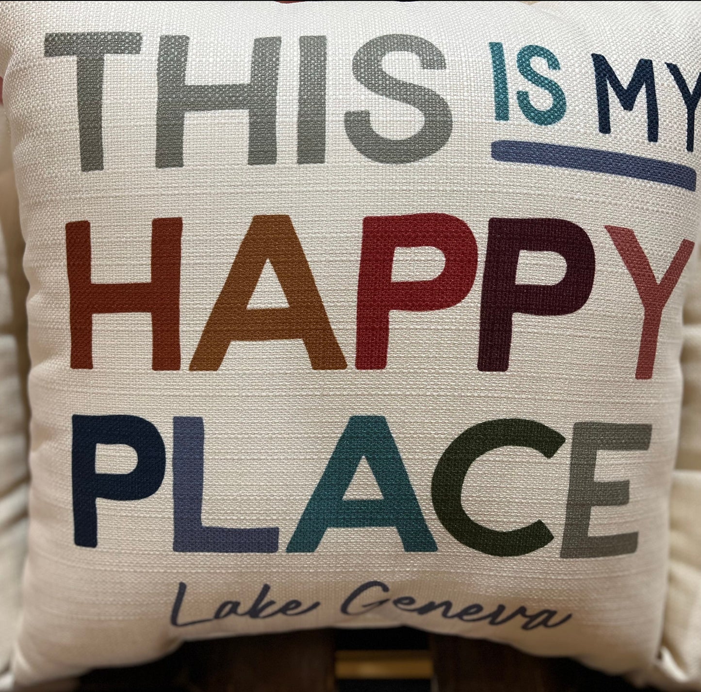 Lake Geneva Pillow