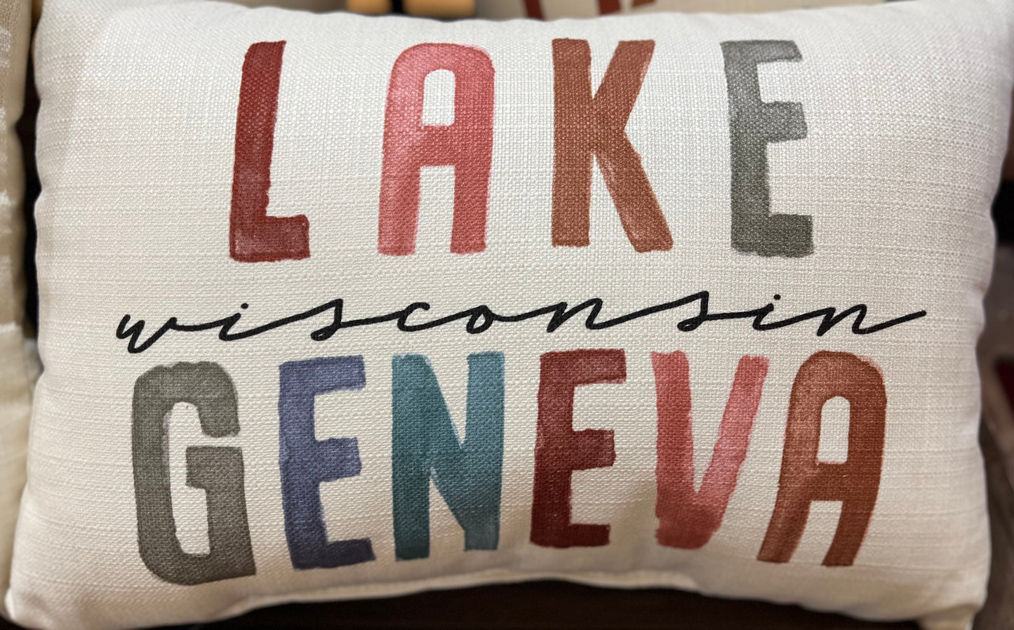 Lake Geneva Pillow