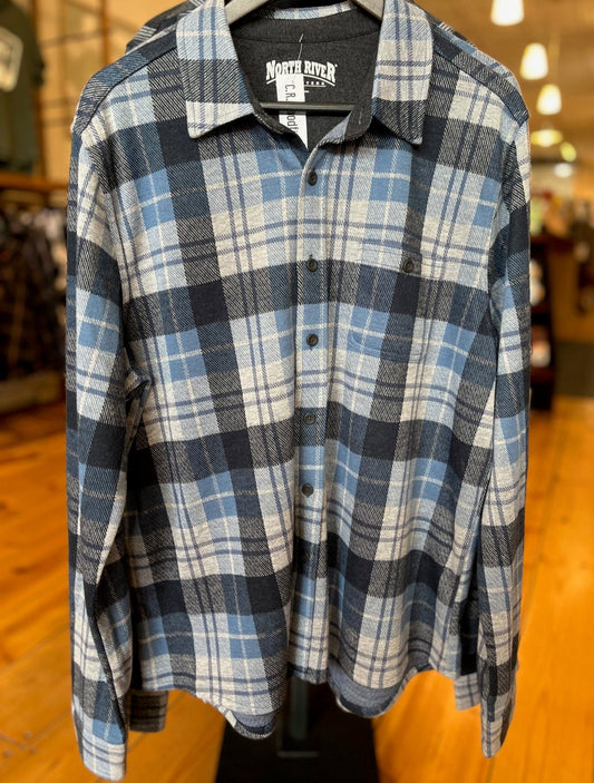 Jack Plaid Knit Shirt