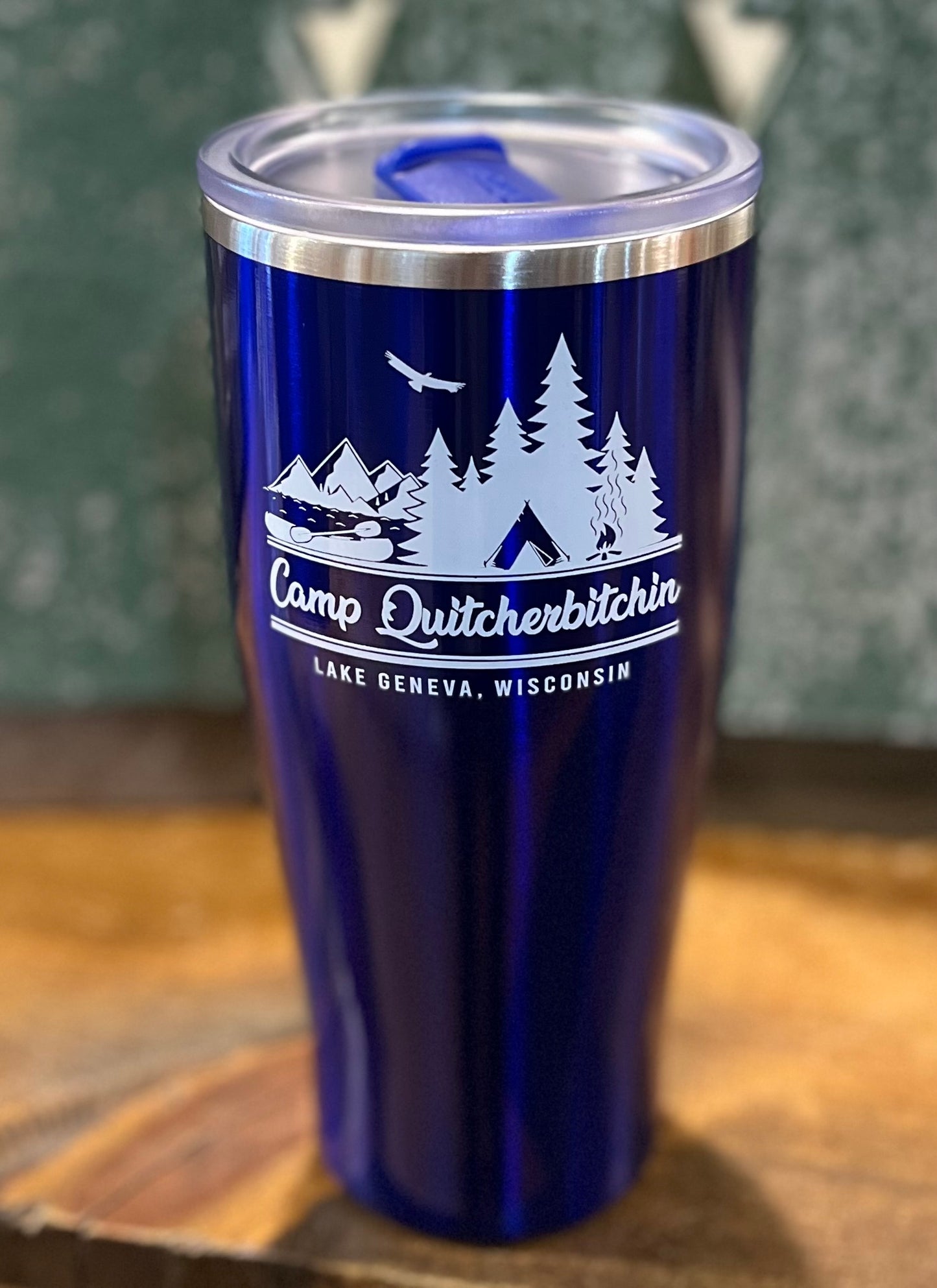 Happy Camper Thermal Tumbler