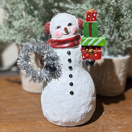 Snoman w/Gift