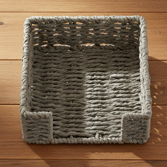 Woven Paper Napkin Holder