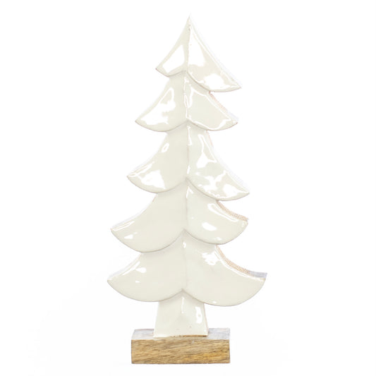 White Enamel Tree