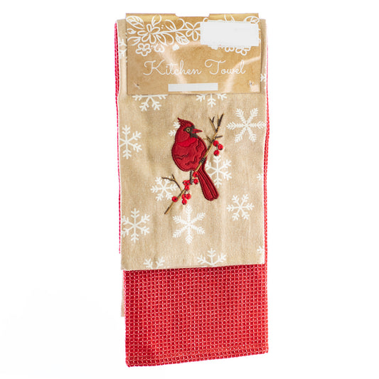 Cardinal Towel Set of 2