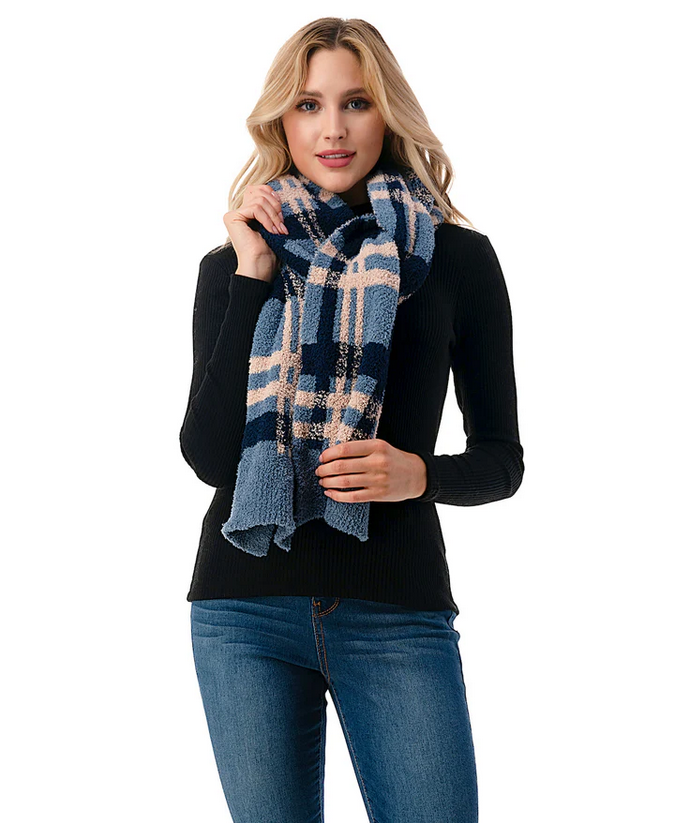 Cozy Plaid Scarf