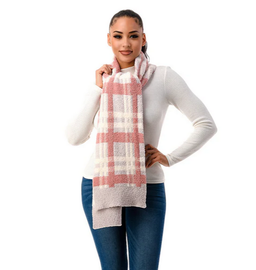 Cozy Plaid Scarf