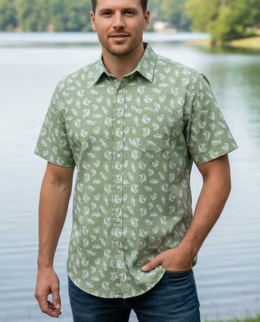 Saginaw Print Shirt