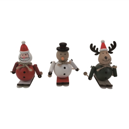 Wood Skiers
