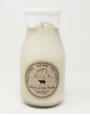 Milk Bottle Candle 13oz