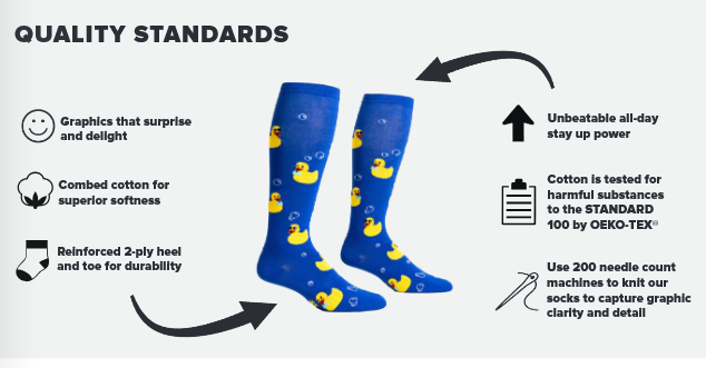 Sock It To Me Crew Men's