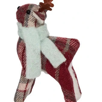 Flannel Plaid Deer