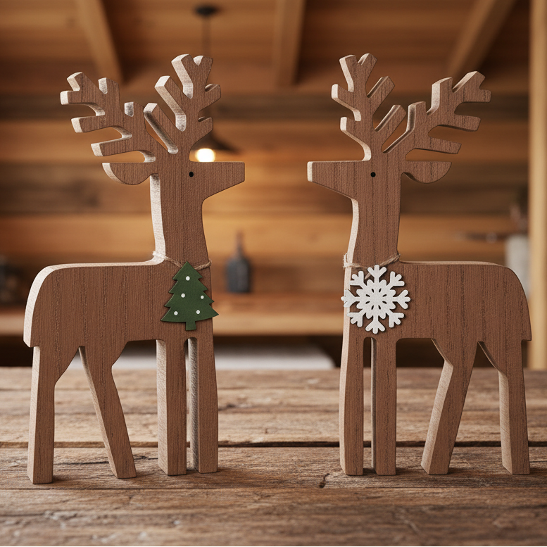 Flat Wood Deer