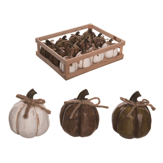 Rustic Carved Pumpkin