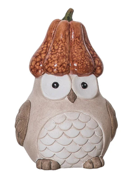 Owl with Pumkin Hat