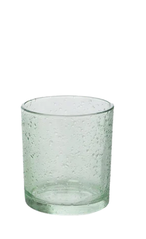 Raindrops Glass Votive