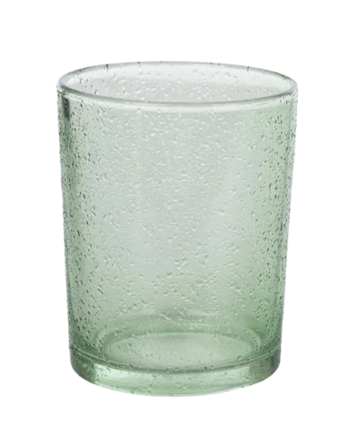 Raindrops Glass Votive