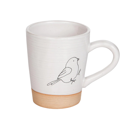 Sketched Bird Mug