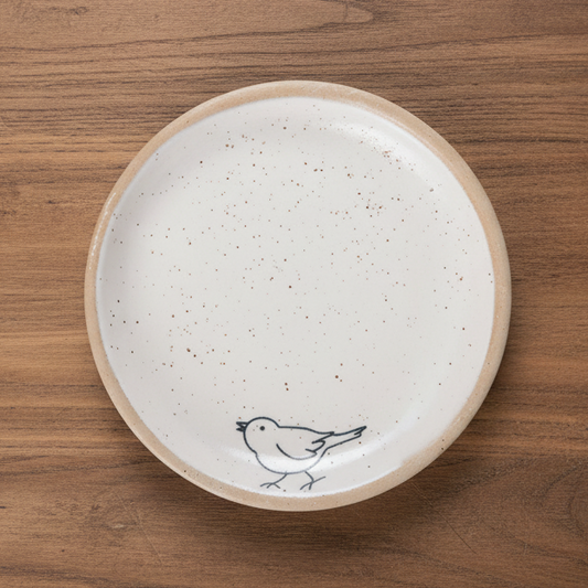 Sketched Bird Trinket Dish