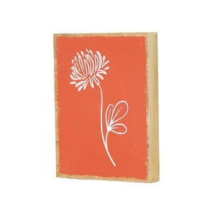 Sketch Flower Wall Decor