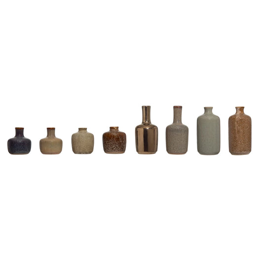 Reactive Glaze Bottle Vase