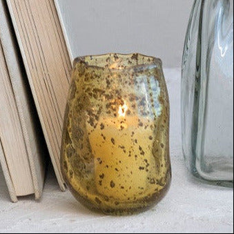 Citron Glass Votive