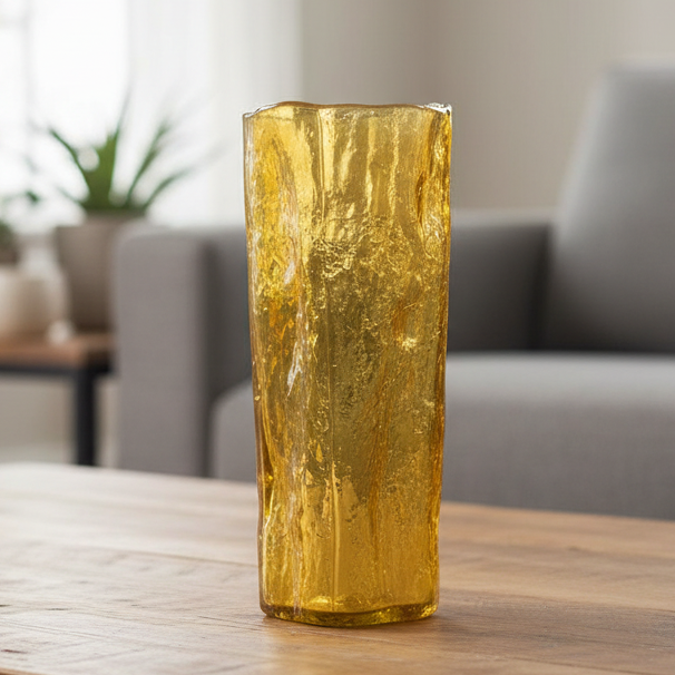 Citron Glass Vase