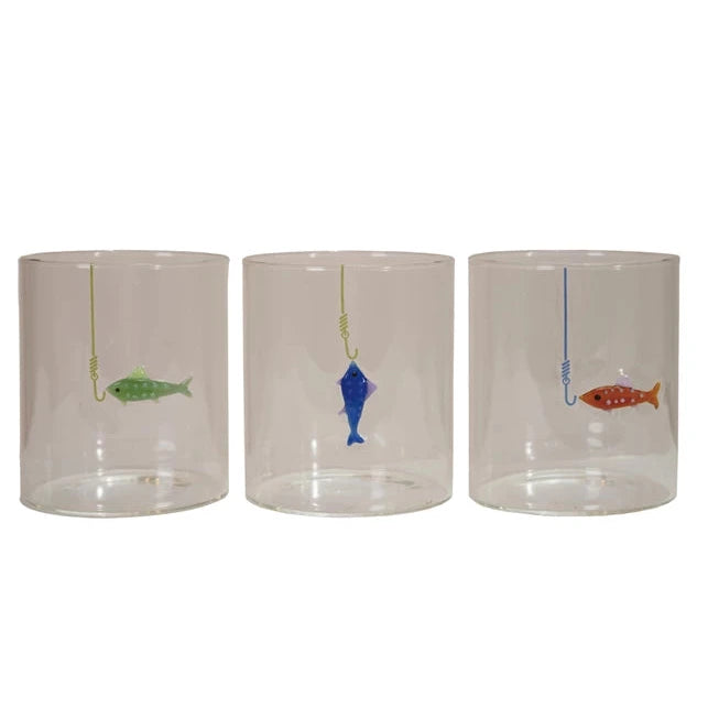 Drink Like A Fish Glass