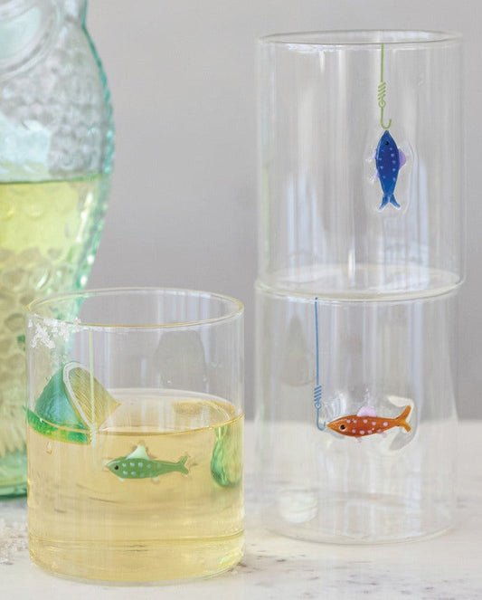 Drink Like A Fish Glass