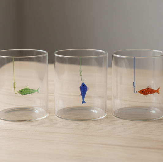 Drink Like A Fish Glass