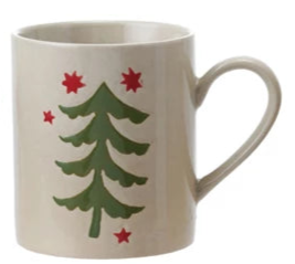 Hand Painted Tree Mug